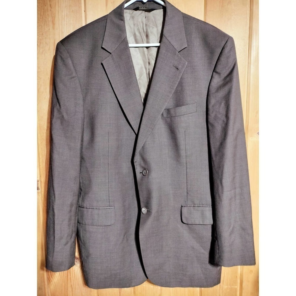 Jos. A Banks brown sports coat men size 43 regular 100% Wool